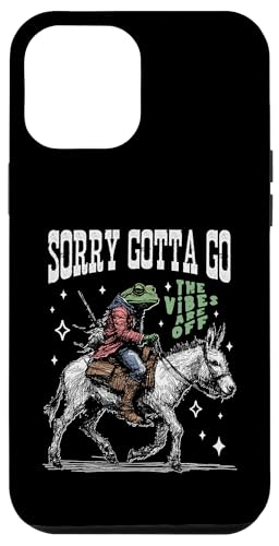 Frosch reitet auf einem Esel, handgezeichnete Vintage-Westernästhetik Hülle für iPhone 12 Pro Max Frosch reitet auf einem Esel, handgezeichnete Vintage-Westernästhetik Hülle für iPhone 12 Pro Max von Man I Love Frogs