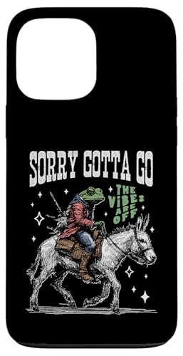 Frosch reitet auf einem Esel, handgezeichnete Vintage-Westernästhetik Hülle für iPhone 13 Pro Max Frosch reitet auf einem Esel, handgezeichnete Vintage-Westernästhetik Hülle für iPhone 13 Pro Max von Man I Love Frogs