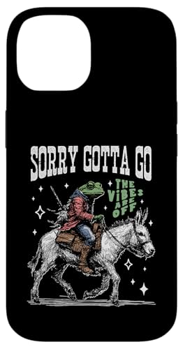 Frosch reitet auf einem Esel, handgezeichnete Vintage-Westernästhetik Hülle für iPhone 14 Frosch reitet auf einem Esel, handgezeichnete Vintage-Westernästhetik Hülle für iPhone 14 von Man I Love Frogs