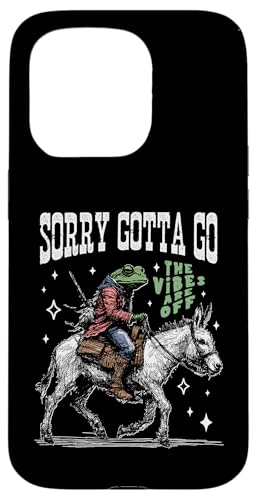 Frosch reitet auf einem Esel, handgezeichnete Vintage-Westernästhetik Hülle für iPhone 15 Pro Frosch reitet auf einem Esel, handgezeichnete Vintage-Westernästhetik Hülle für iPhone 15 Pro von Man I Love Frogs