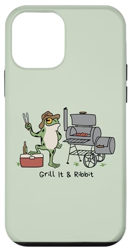 Lustiger Cowboy-Frosch mit Grillfähigkeiten, Sommer-Hinterhof-Grill Hülle für iPhone 12 mini von Man I Love Frogs