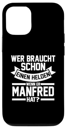 Hülle für iPhone 13 Vorname Manfred von Manfred Geschenk