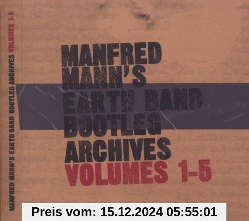 Bootleg Archives Vol.1-5 von Manfred Mann's Earth Band