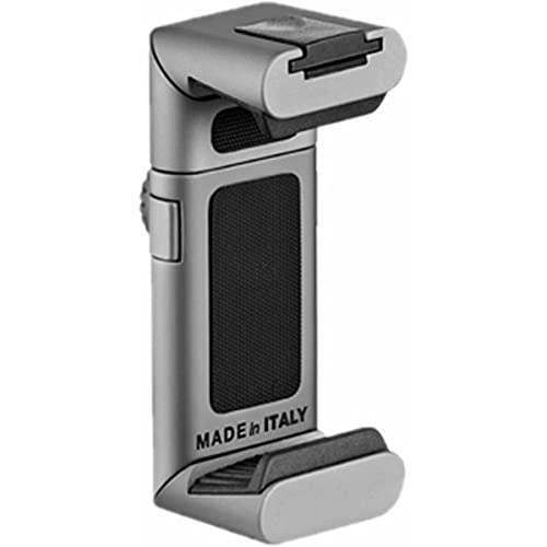 Manfrotto Twist Grip universelle Smartphone-Halterung grau/silber-matt von Manfrotto