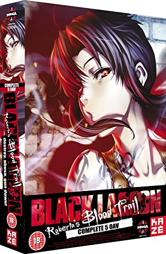 Black Lagoon - Roberta's Blood Trail - Complete 5 OAV (2 DVDs) [UK Import] von Manga Entertainment