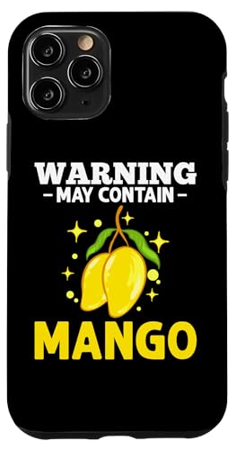 Hülle für iPhone 11 Pro Mangofrucht Lustiges tropisches gesundes Essen von Mango Fruit