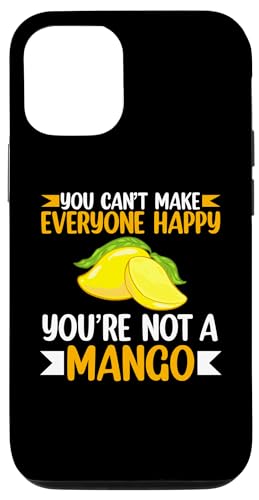Hülle für iPhone 14 Pro Mangofrucht Lustiges tropisches gesundes Essen von Mango Fruit