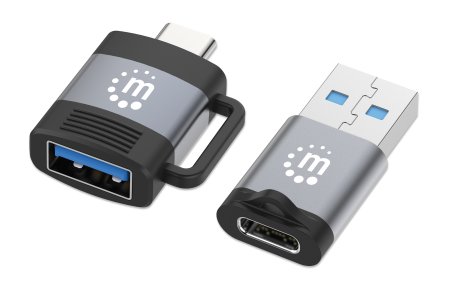 MANHATTAN 2-teiliges Set: USB-C auf USB-A-Adapter & USB-A auf USB-C-Adapter MANHATTAN 2-teiliges Set: USB-C auf USB-A-Adapter & USB-A auf USB-C-Adapter von Manhattan