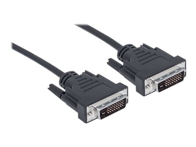 MANHATTAN DVI-D Kabel Duallink 24+1->24+1 St/St 3.0m schwarz MANHATTAN DVI-D Kabel Duallink 24+1->24+1 St/St 3.0m schwarz von Manhattan
