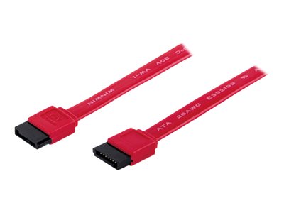 MANHATTAN SATA-Kabel St/St geschirmt 0.5m rot MANHATTAN SATA-Kabel St/St geschirmt 0.5m rot von Manhattan