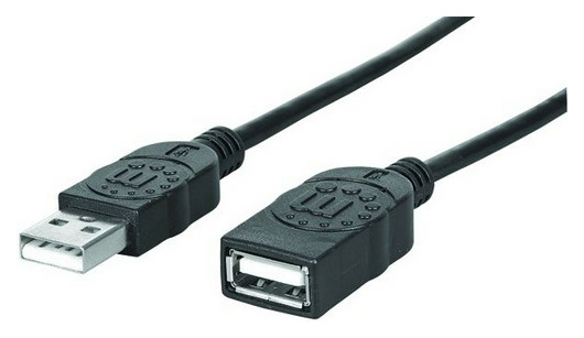 Manhattan Hi-Speed USB 2.0 Verlängerungskabel 3m von Manhattan