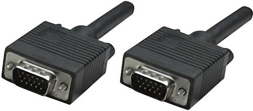 Manhattan VGA Anschlusskabel VGA 15pol. Stecker, VGA 15pol. Stecker 1.80m Schwarz 311731schraubbar V Manhattan VGA Anschlusskabel VGA 15pol. Stecker, VGA 15pol. Stecker 1.80m Schwarz 311731schraubbar V von Manhattan