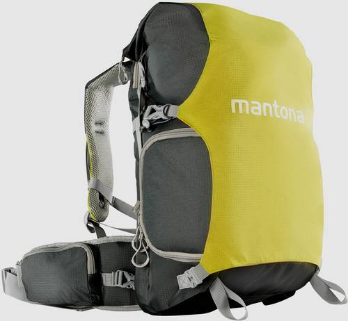 Mantona 22510 Rucksack Innenmaß (B x H x T)=130 x 200 x 280mm Regenschutz von Mantona