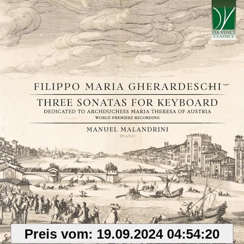 Three Sonatas for Keyboard (Dedicated to Archduchess Maria Theresa of Austria) von Manuel Malandrini