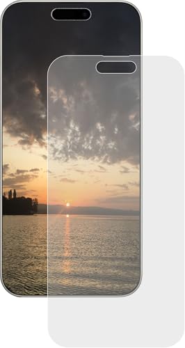 Maoni 3x Schutzfolie kompatibel mit Apple iPhone 16 kristallklar, antibakteriell von Maoni