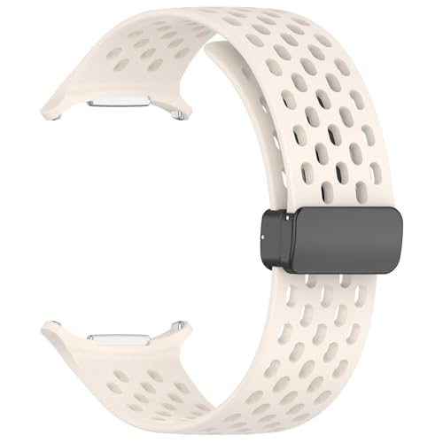 Maouira Silikon Armband Ersatz Magnetschnalle Smartwatch Band Atmungsaktives Armband Für Uhr 47 Mm von Maouira