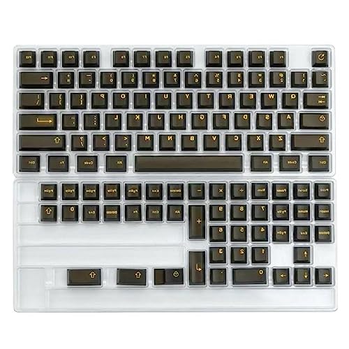 Tastenkappen, 120 Stück, WOB Double Shot Prozess Tastenkappen-Set CherryProfile personalisiert für mechanische Tastatur Tastenkappen 120 Stück WOB Double Shot Tastenkappen ThermalSublimation von Maouira