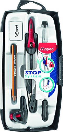 Maped Stop System Zirkel-Set 7 Teile von Maped