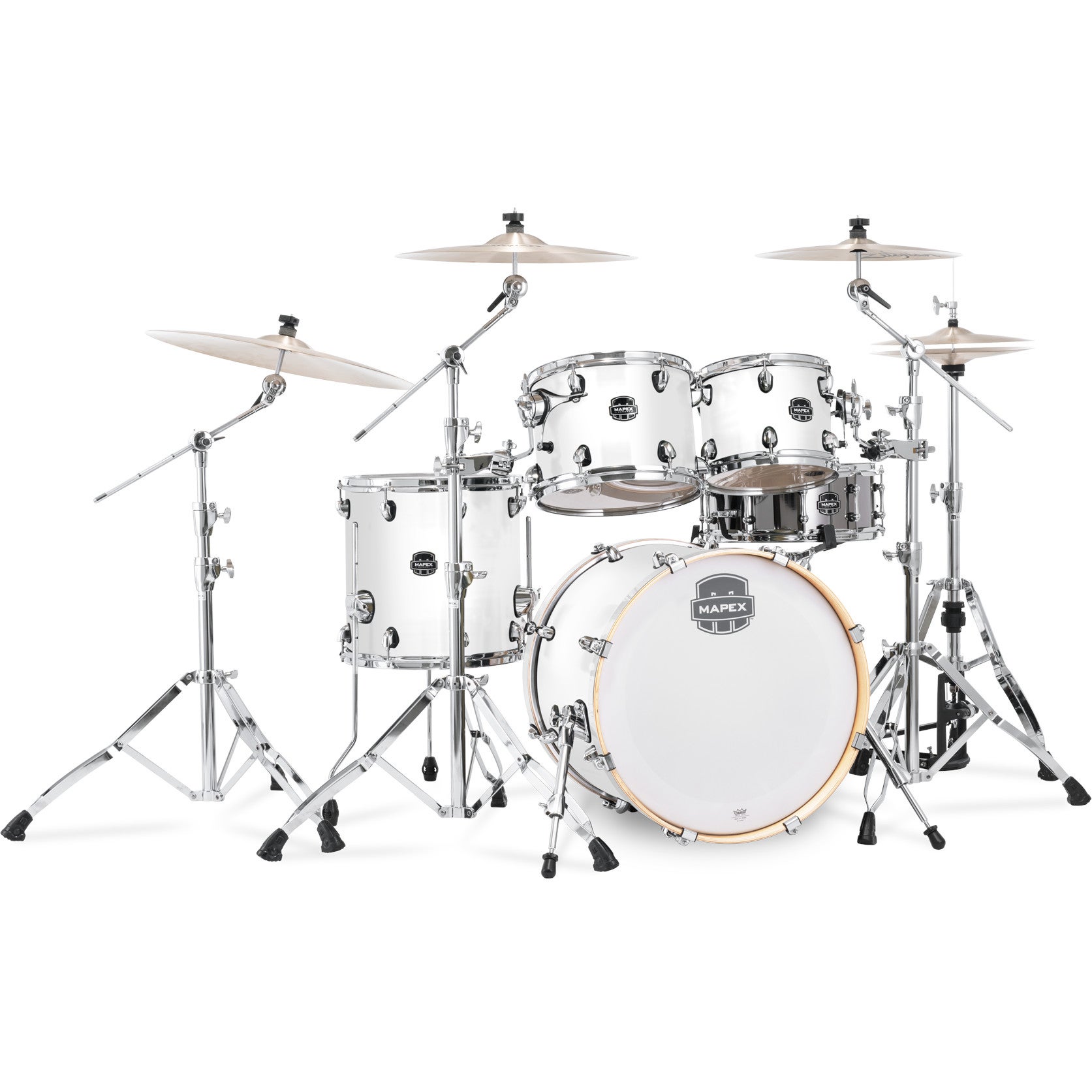 Mapex Armory Fusion Artic White 5-Piece Shell Set von Mapex