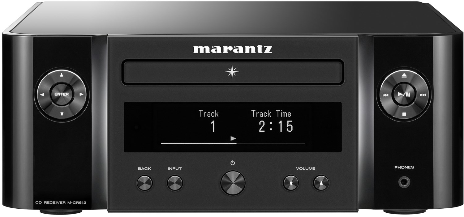 Marantz MCR612 Hi-Fi System Netzwerk CD-Receiver, schwarz von Marantz