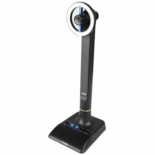 Marantz Professional AVS - Komplettes USB-C Broadcast Video System mit Full HD Webcam, USB-Kondensatormikrofon, dimmbarem LED-Lichtring und internem USB-Hub von Marantz