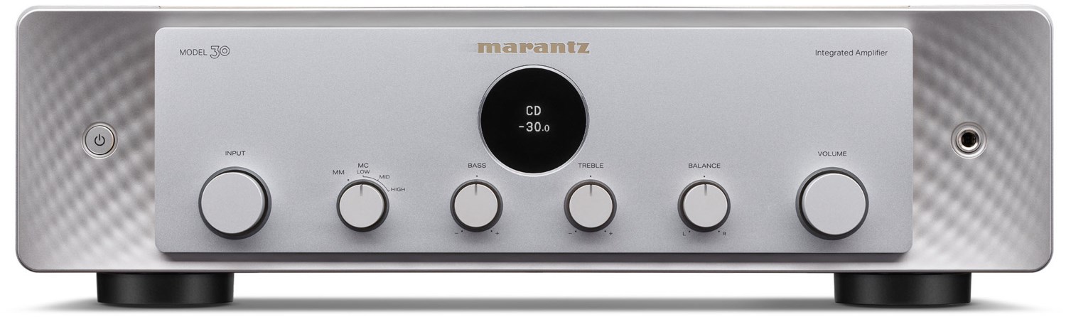 Model 30 Vollverstärker silber/gold von Marantz