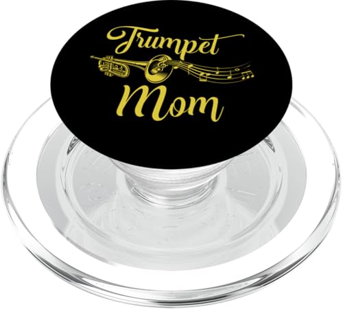 Trompetenspieler Mama Mutter Trompete Mama PopSockets PopGrip für MagSafe von Marching Band Jazz Brass Band Trumpeter DA0