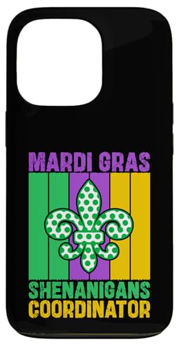 Hülle für iPhone 13 Pro Mardi Gras Shenanigans Koordinator von Mardi Gras Carnival Gifts & Clothing by DEILLUM