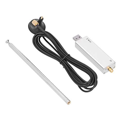 RTL‑SDR R820T2 V3 RTL2832U Tuner + Teleskopantenne + Antennenbasis-Kit von Marhynchus