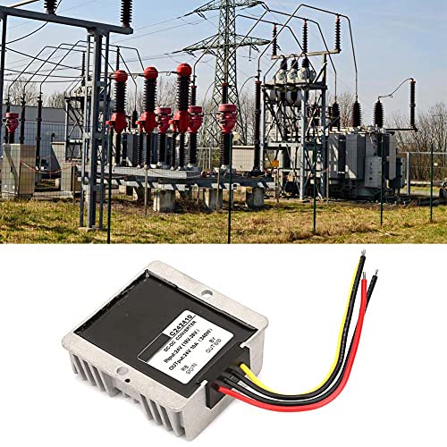 Spannungsreglermodul, 24-V-Aufwärts-/Abwärtswandlermodul, Stabiler Ausgang, 72 W Leistung für LED-Autodisplay, Überwachungskamera, Wasser, Stromwandler (10A) von Marhynchus