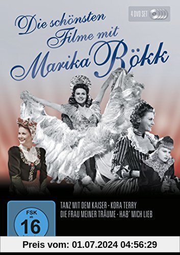 Die schönsten Filme mit Marika Rökk [4 DVDs] von Marika Rökk