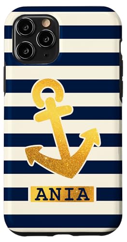 Ania Name Vorname Maritimes Nautik Design Personalisiert Hülle für iPhone 11 Pro Ania Name Vorname Maritimes Nautik Design Personalisiert Hülle für iPhone 11 Pro von Maritime Trend Designs Namensgeschenke Ideen