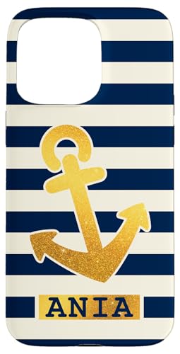 Ania Name Vorname Maritimes Nautik Design Personalisiert Hülle für iPhone 15 Pro Max Ania Name Vorname Maritimes Nautik Design Personalisiert Hülle für iPhone 15 Pro Max von Maritime Trend Designs Namensgeschenke Ideen