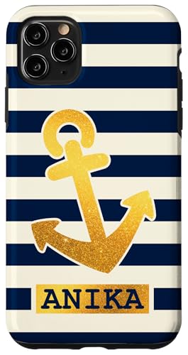 Anika Name Vorname Maritimes Nautik Design Personalisiert Hülle für iPhone 11 Pro Max Anika Name Vorname Maritimes Nautik Design Personalisiert Hülle für iPhone 11 Pro Max von Maritime Trend Designs Namensgeschenke Ideen