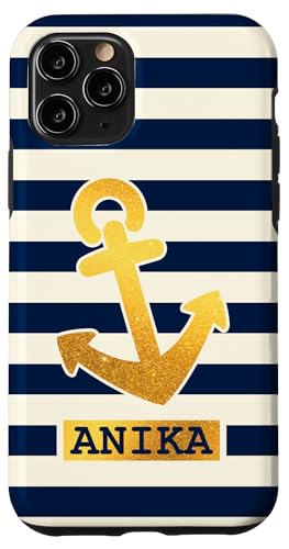 Anika Name Vorname Maritimes Nautik Design Personalisiert Hülle für iPhone 11 Pro Anika Name Vorname Maritimes Nautik Design Personalisiert Hülle für iPhone 11 Pro von Maritime Trend Designs Namensgeschenke Ideen