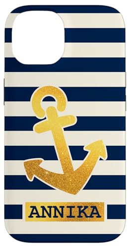 Annika Name Vorname Maritimes Nautik Design Personalisiert Hülle für iPhone 14 Annika Name Vorname Maritimes Nautik Design Personalisiert Hülle für iPhone 14 von Maritime Trend Designs Namensgeschenke Ideen
