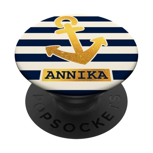 Annika Name Vorname Maritimes Nautik Design Personalisiert PopSockets Klebender PopGrip Annika Name Vorname Maritimes Nautik Design Personalisiert PopSockets Klebender PopGrip von Maritime Trend Designs Namensgeschenke Ideen