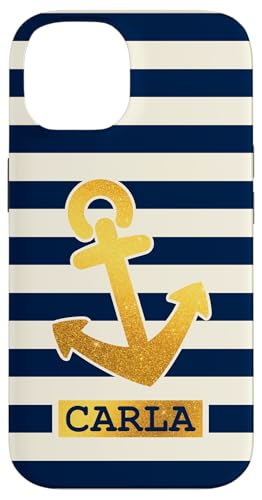 Carla Name Vorname Maritimes Nautik Design Personalisiert Hülle für iPhone 14 Carla Name Vorname Maritimes Nautik Design Personalisiert Hülle für iPhone 14 von Maritime Trend Designs Namensgeschenke Ideen