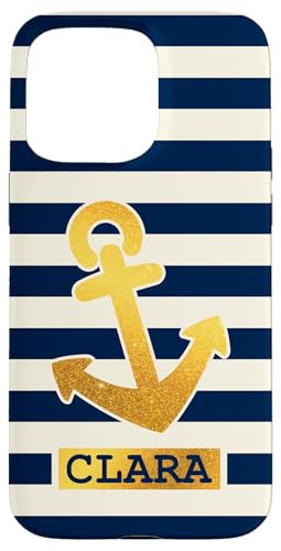 Clara Name Vorname Maritimes Nautik Design Personalisiert Hülle für iPhone 15 Pro Max Clara Name Vorname Maritimes Nautik Design Personalisiert Hülle für iPhone 15 Pro Max von Maritime Trend Designs Namensgeschenke Ideen