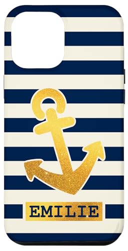 Emilie Name Vorname Maritimes Nautik Design Personalisiert Hülle für iPhone 12 Pro Max Emilie Name Vorname Maritimes Nautik Design Personalisiert Hülle für iPhone 12 Pro Max von Maritime Trend Designs Namensgeschenke Ideen