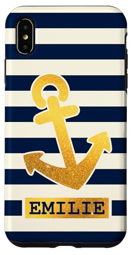 Emilie Name Vorname Maritimes Nautik Design Personalisiert Hülle für iPhone XS Max Emilie Name Vorname Maritimes Nautik Design Personalisiert Hülle für iPhone XS Max von Maritime Trend Designs Namensgeschenke Ideen