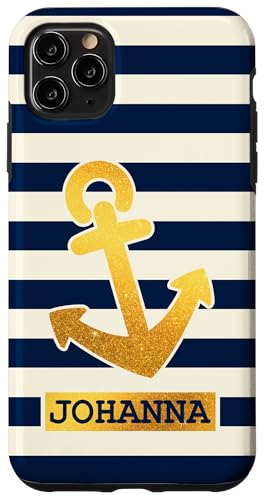 Johanna Name Vorname Maritimes Nautik Design Personalisiert Hülle für iPhone 11 Pro Max Johanna Name Vorname Maritimes Nautik Design Personalisiert Hülle für iPhone 11 Pro Max von Maritime Trend Designs Namensgeschenke Ideen