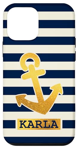 Karla Name Vorname Maritimes Nautik Design Personalisiert Hülle für iPhone 12 mini Karla Name Vorname Maritimes Nautik Design Personalisiert Hülle für iPhone 12 mini von Maritime Trend Designs Namensgeschenke Ideen