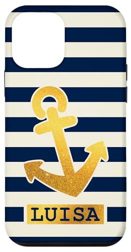 Luisa Name Vorname Maritimes Nautik Design Personalisiert Hülle für iPhone 12 mini Luisa Name Vorname Maritimes Nautik Design Personalisiert Hülle für iPhone 12 mini von Maritime Trend Designs Namensgeschenke Ideen
