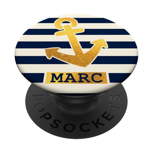 Marc Name Vorname Maritimes Nautik Design Personalisiert PopSockets Klebender PopGrip Marc Name Vorname Maritimes Nautik Design Personalisiert PopSockets Klebender PopGrip von Maritime Trend Designs Namensgeschenke Ideen