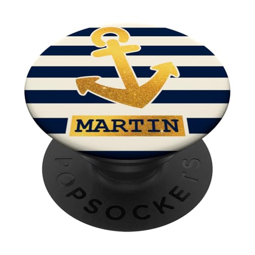 Martin Name Vorname Maritimes Nautik Design Personalisiert PopSockets Klebender PopGrip Martin Name Vorname Maritimes Nautik Design Personalisiert PopSockets Klebender PopGrip von Maritime Trend Designs Namensgeschenke Ideen