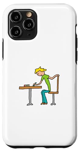 Hülle für iPhone 11 Pro Hausaufgaben von Mark Ewbie Designs