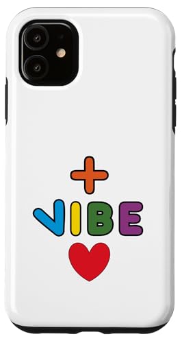 Positive Vibe Heart Hülle für iPhone 11 von Mark Ewbie Designs