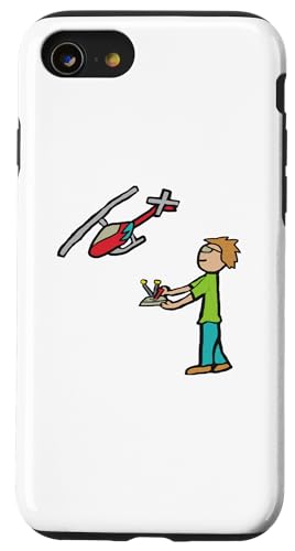 Hülle für iPhone SE (2020) / 7 / 8 rc helikopter fliegen von Mark Ewbie