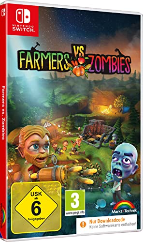 FARMERS VS. ZOMBIES - Bauernhof Aufbau Simulation für Nintendo Switch von Markt+Technik